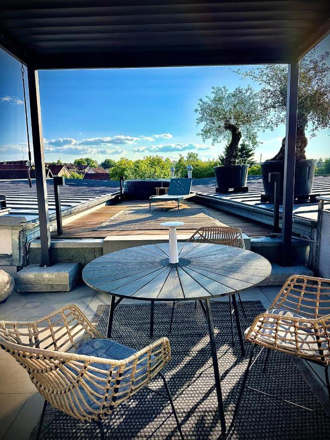 Luxus Loft Ueber Den Daechern Von Roding Bagian luar foto